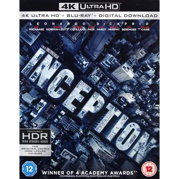 Blu-ray film Incepcja Blu-ray disku