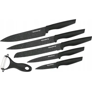 Kuchyňský nůž Sada kuchyňských nožů 6 ks s mramorovým povrchem Klausberg KB-7613