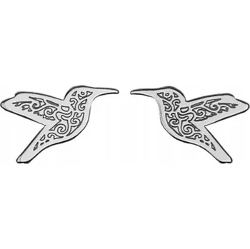 Náušnice Stříbrné 925 náušnice celebrity – kolibříci