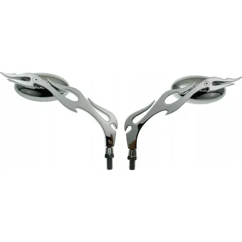 Zrcátko pro motocykl CHROMOVANÁ ZRCÁTKA YAMAHA Virago 250 535 750 1100 Warrior 1700 Wil (23813)