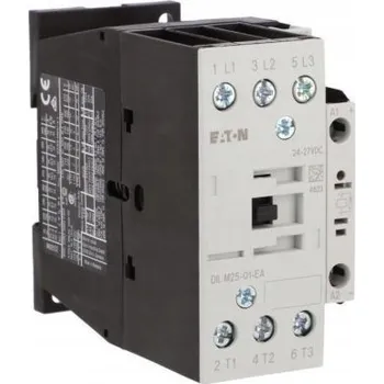 Stykač DILM25-01-EA(RDC24) Silový stykač 11kW 25A 3P cívka 24V DC 189916 EATON