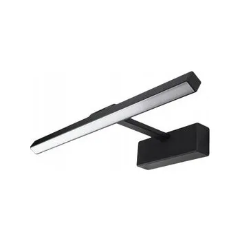 Koupelnové svítidlo LED Koupelnové Svítidlo nad ZRCADLO 12W Černé do Koupelny