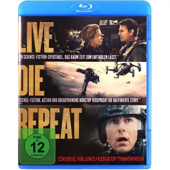 Blu-ray film EDGE OF TOMORROW (BLU-RAY) - V [2014] Blu-ray disk