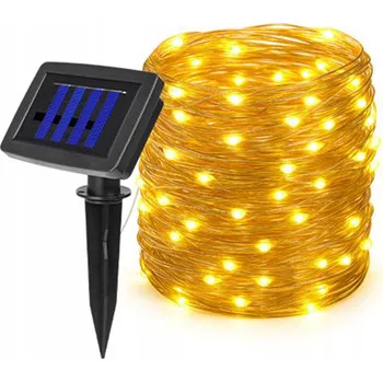 Venkovní osvětlení Girlanda NNLED 3190 cm solární