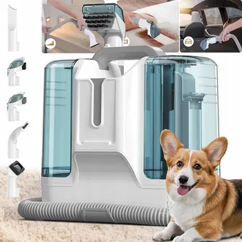 Vysavač VYSAVAČ PŘENOSNÝ TEPovací ČISTIČ KOBERCŮ A ČALOUNĚNÍ 450W