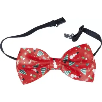 Vánoce Červený motýlek s vánočními motivy