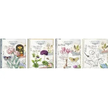 Zápisník Ozdobný zápisník B6/120 listů, linkovaný, řada FRESH