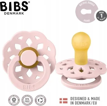 dudlíky Kulatý gumový Dudlík Bibs 0 +