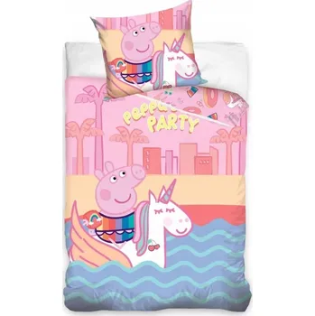 Povlečení Sada povlečení Carbotex 140 x 200 cm růžová