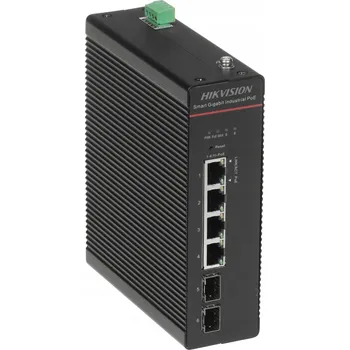 SWITCH PRŮMYSLOVÝ POE DS-3T1506HP-SI-4P2F/NO POWER UNIT SFP Hikvision