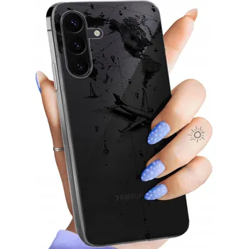 Pouzdro na mobilní telefon Zadní Kryt Hello Case pro Samsung Galaxy A36, Galaxy A56 černý
