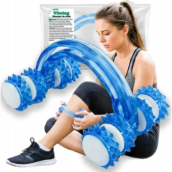 Masážní přístroj Masážní přístroj anticelulitidní váleček Roler na masáž těla zad nohou rukou chodidel stehen