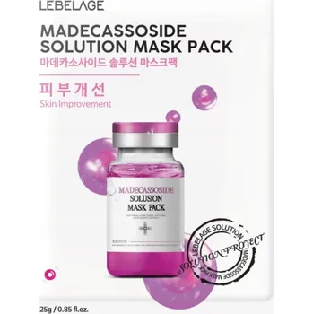 Pleťová maska Lebelage Madecassoide 25 g pleťová maska v plátýnku