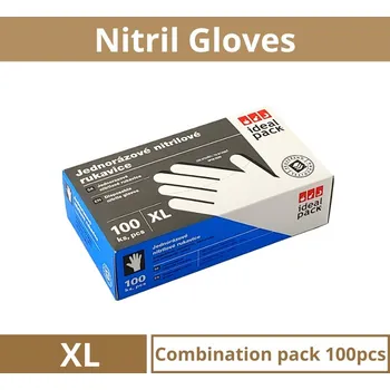 Pracovní rukavice Wepack Rukavice nitrilové nepudrované modré 10 bal x 100 ks Velikost: XL