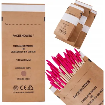 Jednorázové nádobí Taška z celulózové drti 10 x 20 cm 100 ks