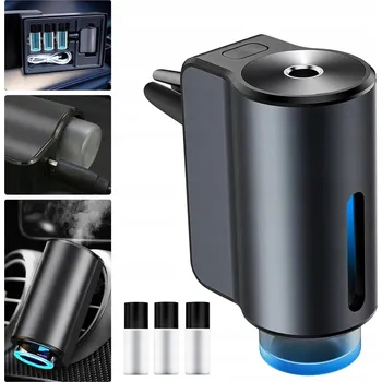 Vůně do auta DIFUZÉR DO AUTA ZVLHČOVAČ VZDUCHU vůně do auta BEZDRÁTOVÝ LED