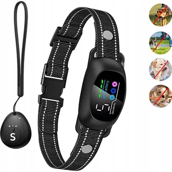 Obojek pro psa ELEKTRONICKÝ OBOJEK PROTI ŠTĚKÁNÍ VODĚODOLNÝ TRÉNINKOVÝ PRO PSA + DÁLKOVÉ OVLÁDÁNÍ