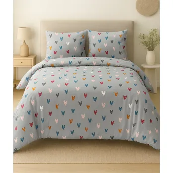 Povlečení Bavlna Sada povlečení přikrývka 140/200 polštář 50/60, 2 kusy KETNA