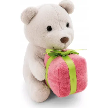 plyšák NICI PLYŠOVÝ MAZLÍČEK PŘÍTULNÍČEK MIS ŠEDÁ S DÁRKEM 13 CM