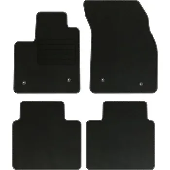 autokoberec Kobercové rohože Edecor velurové 4 ks