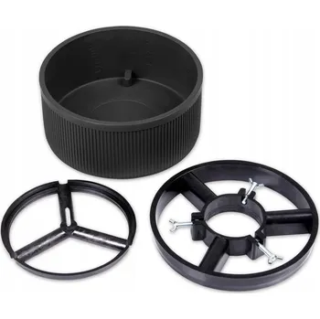 Vánoční stromek Stojan na vánoční stromek Jestic Těžký pod stromek Vánoční strom 30x10 cm 5L