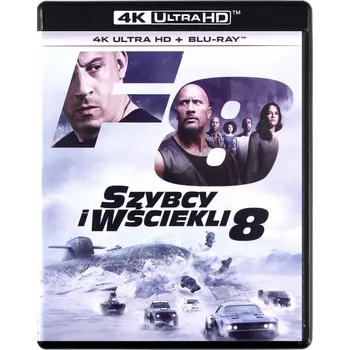 Blu-ray film Szybcy i wściekli 8 Blu-ray disk