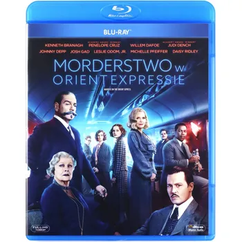 Blu-ray film Morderstwo W Orient Expressie Blu-ray disk