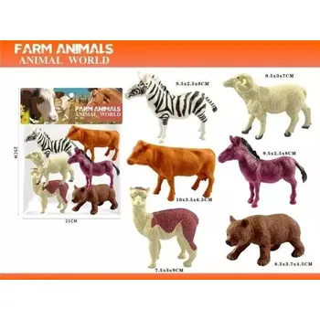 ZVÍŘATA 6 KS [FIGURKA]