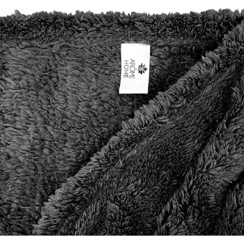 deka ARÔME HOME Mikroflanelová deka, Linea tmavě šedá