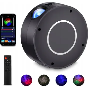 Lampička Projektor noční oblohy lampička bílá ovládání aplikací Smart projektor vesmír