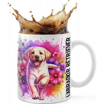 KERAMICKÝ HRNEK 330ML S POTISKEM - PES PSI PLEMENO LABRADOR RETRÍVR