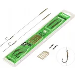 Háčky s návazcem, s protihrotem Zfish Wide Gape Carp Rig 2 ks