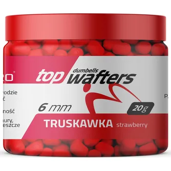 Boilies MatchPro Top Dumbells Wafters Jahoda 6mm 20g