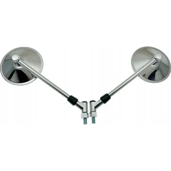 Zrcátko pro motocykl CHROMOVÁ ZRCÁTKA HYOSUNG GV650 GV650 JUNAK M11 M10 10MM (23691)
