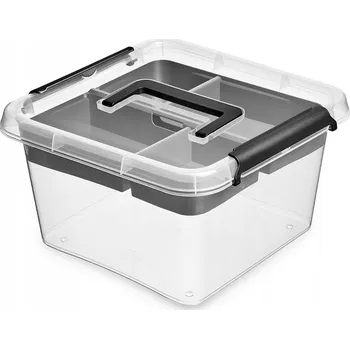 Úložný box Průhledný box s víkem