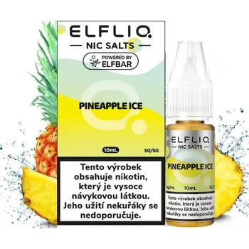 vaporizér Liquid ELFLIQ Nic SALT Pineapple Ice 10ml 20mg