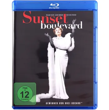 Blu-ray film Sunset Boulevard (Bulwar Zachodzącego Słońca) Blu-ray disk