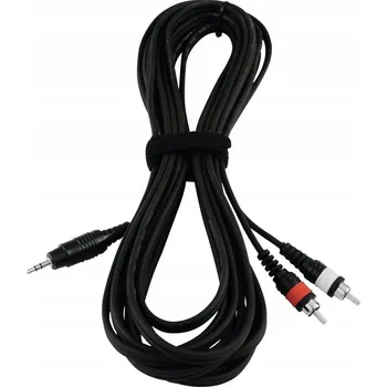 Audio kabel Kabel RCA - jack 3,5 mm Omnitronic kabel 6 m