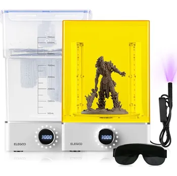 3D tiskárna ELEGOO Mercury XS – mycí a vytvrzovací stanice (Wash &amp;amp; Cure Bundle) - 3D tiskárna