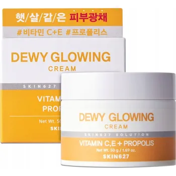 Pleťový krém SKIN627 Dewy Glowing hydratační a rozjasňující krém na obličej 50g