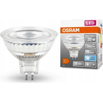 Žárovka LED žárovka MR16 12V 3,8W = 35W GU5,3 4000K OSRAM