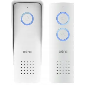 Bezdrátový domovní telefon Eura-Tech bílý, dosah 100 m