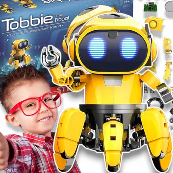 Robot Interaktivní robot Tobbie – kreativní hračka, ideální jako Dárek pro kluka