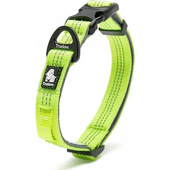 Obojek pro psa Materiálový obojek pro psa s odrazkou Truelove vel. M