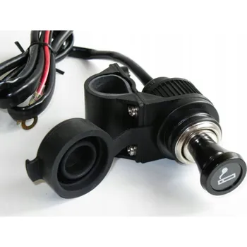 Zapalovač ZAPALOVAČ MOTOCYKLOVÁ ZÁSUVKA / NABÍJEČKA NA ŘÍDÍTKA 12V (2380)