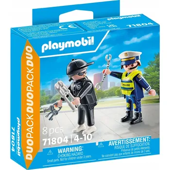 Stavebnice Playmobil Playmobil Policista a zloděj 71804