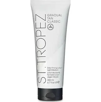 Tělové mléko ST. TROPEZ Gradual Tan Classic Daily Firming Lotion zpevňující tělové mléko pro postupné opálení Světlý/Střední 200 Ml