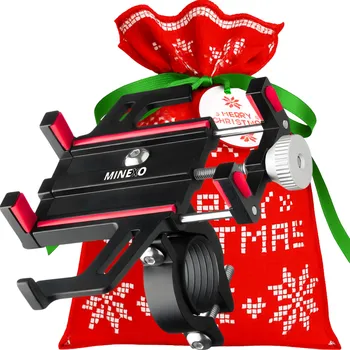 Držák na kolo Minexo NA KOLOBĚŽKU NEBO MOTORKU, HLINÍKOVÝ, S NASTAVENÍM určení: telefon