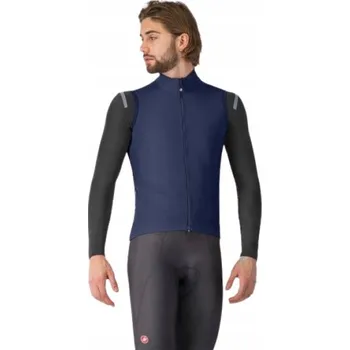 Cyklistická vesta Cyklistická vesta Castelli Perfetto Air modrá L