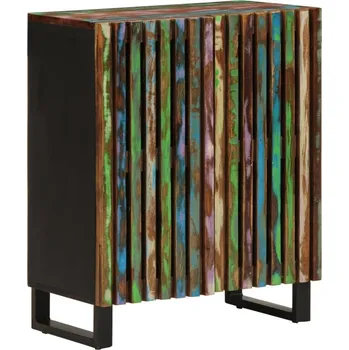 Příborník do zásuvky vidaXL Příborník 60 x 34 x 75 cm masivní akáciové dřevo [377450] Barva: Vícebarevný